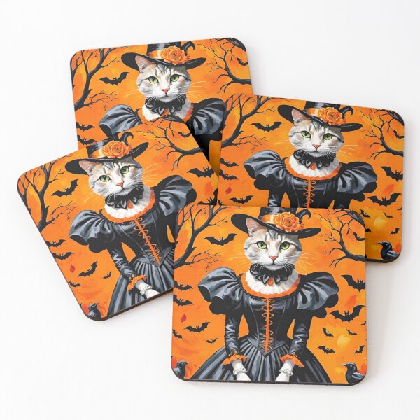 Item preview, Cat Dressed in Fancy Dress Halloween Costume designed and sold by GrizzlyCollective.