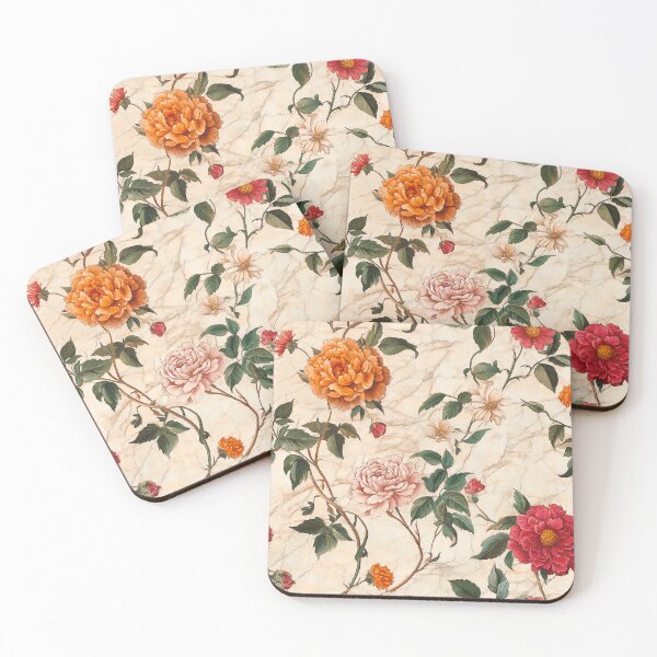 Item preview, Vibrant Indian floral design designed and sold by pecauli.