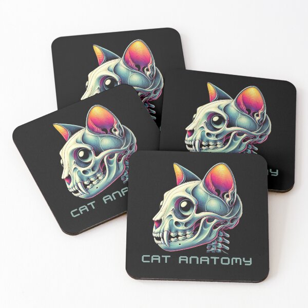 Item preview, Cat Skull Cat Anatomy  designed and sold by ToxiCool.
