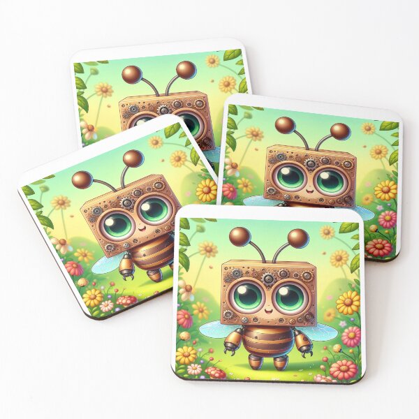 Item preview, Steampunk Box-Headed Bee designed and sold by Sillytoe.