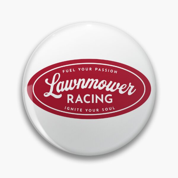 Item preview, Lawnmower Racing - Oval Badge - 3 - Lawn Mower Racing designed and sold by RaceDayRags.