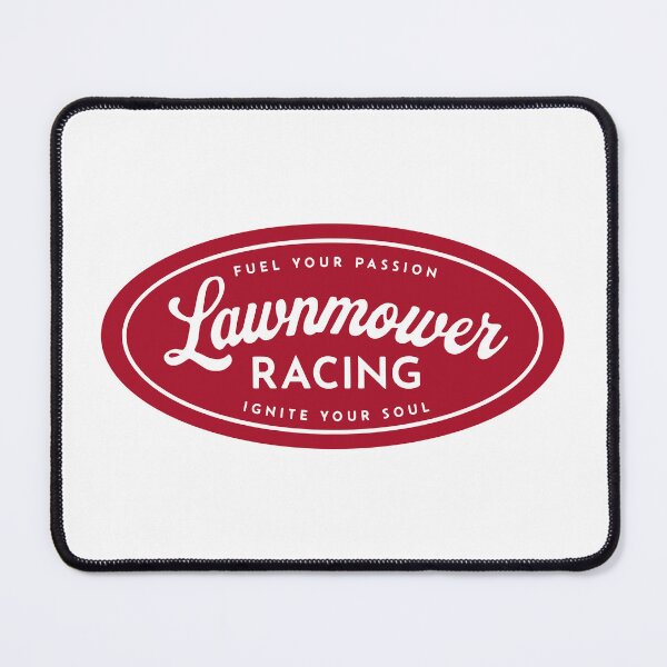 Item preview, Lawnmower Racing - Oval Badge - 3 - Lawn Mower Racing designed and sold by RaceDayRags.