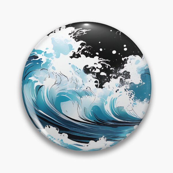 Item preview,  Big ocean waves designed and sold by saeedsho.