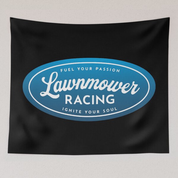 Item preview, Lawnmower Racing - Oval Badge - 4 - Lawn Mower Racing designed and sold by RaceDayRags.