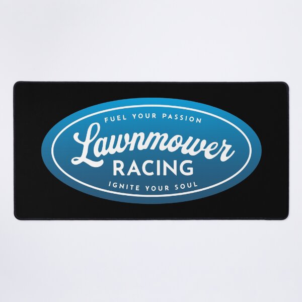Item preview, Lawnmower Racing - Oval Badge - 4 - Lawn Mower Racing designed and sold by RaceDayRags.