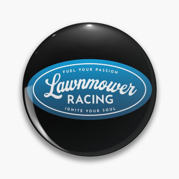 Item preview, Lawnmower Racing - Oval Badge - 4 - Lawn Mower Racing designed and sold by RaceDayRags.