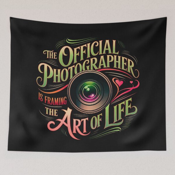 Item preview, The Official Photographer Is Framing The Art Of Life designed and sold by elynne9.