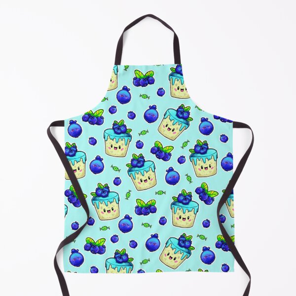 Item preview, Blueberries Seamless Pattern Blue designed and sold by ZiiGiArts.