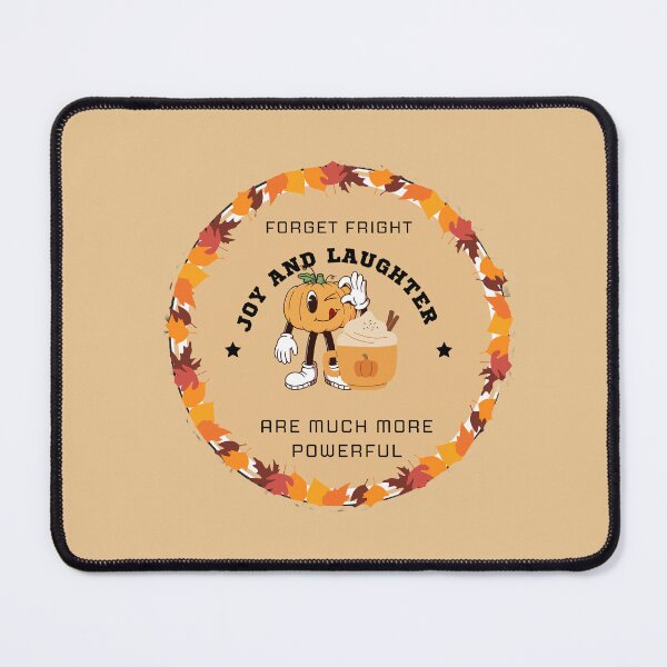 Item preview, Halloween happy laughter and no fear pumpkin designed and sold by Rainbow Paws Garden.