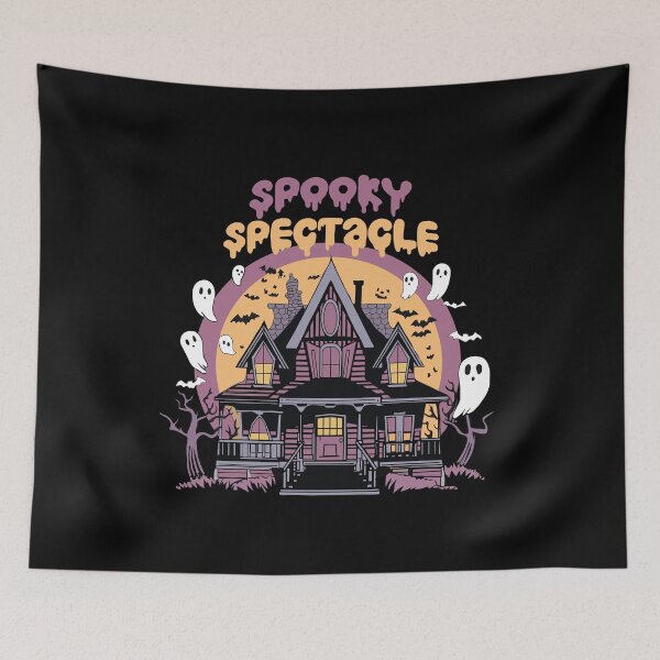 Item preview, Retro Haunted House: Spooky Show designed and sold by NEWDESINGS12.