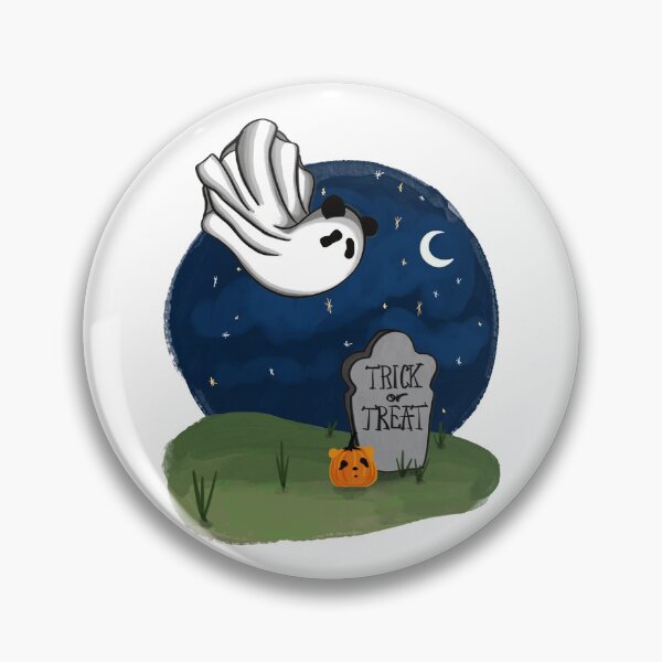 Item preview, Hauntingly Cute: Trick or Treat Ghost Panda Design for Halloween Fun! designed and sold by Pandositive.