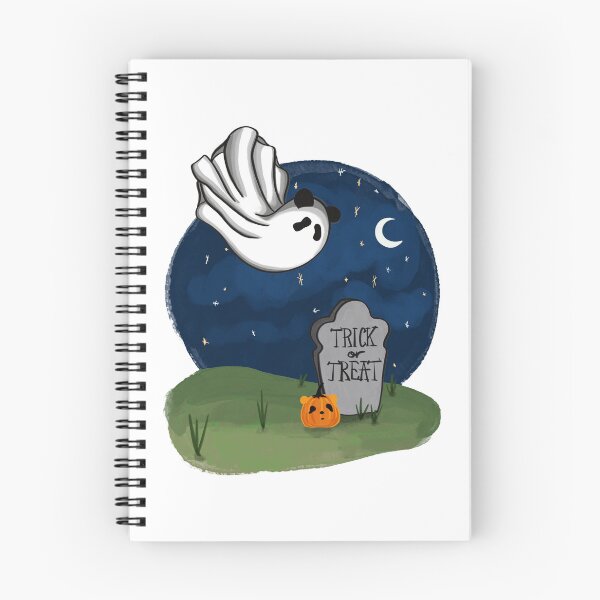 Item preview, Hauntingly Cute: Trick or Treat Ghost Panda Design for Halloween Fun! designed and sold by Pandositive.