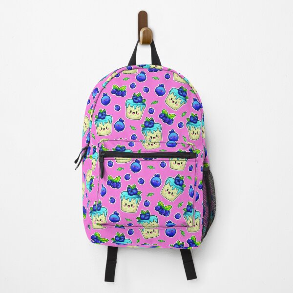 Item preview, Blueberries Seamless Pattern Pink designed and sold by ZiiGiArts.