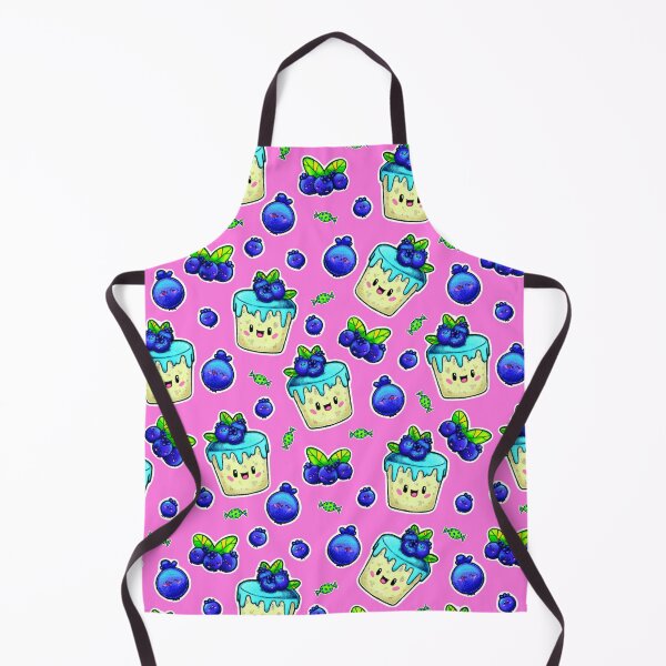 Item preview, Blueberries Seamless Pattern Pink designed and sold by ZiiGiArts.