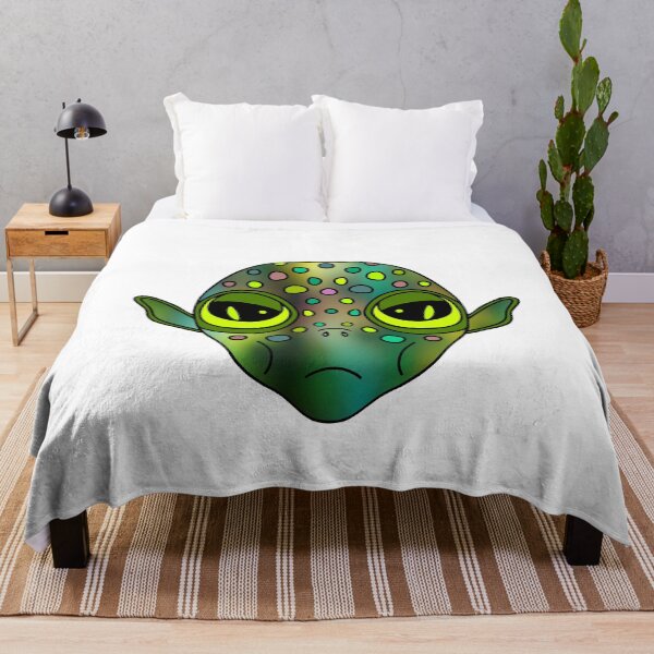 Item preview, Funny Alien Head designed and sold by Sartoris Art.