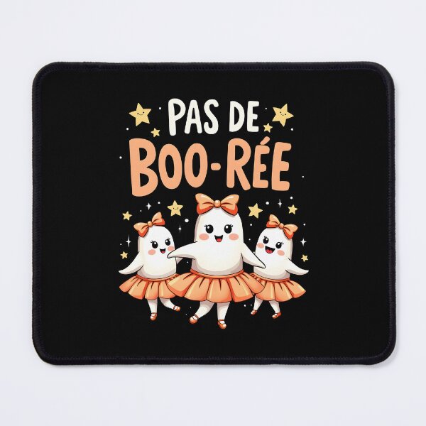 Item preview, Pas de Boo-rée - Funny Halloween dancing ghosts designed and sold by Channel1Design.