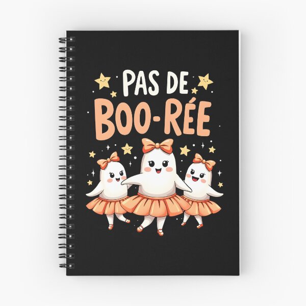 Item preview, Pas de Boo-rée - Funny Halloween dancing ghosts designed and sold by Channel1Design.