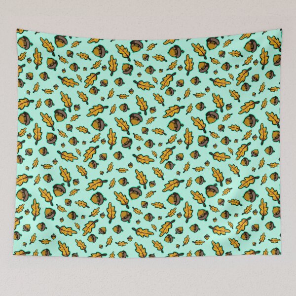Item preview, Autumn Seamless Pattern Blue designed and sold by ZiiGiArts.