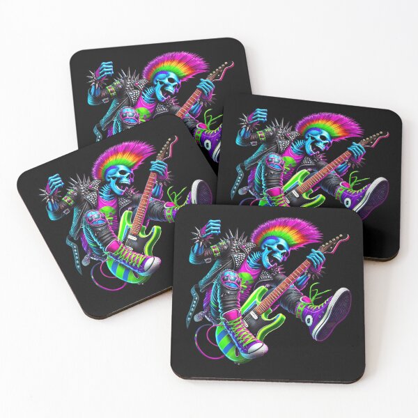 Item preview, Neon Skeleton Rocker. designed and sold by Linework Studio.