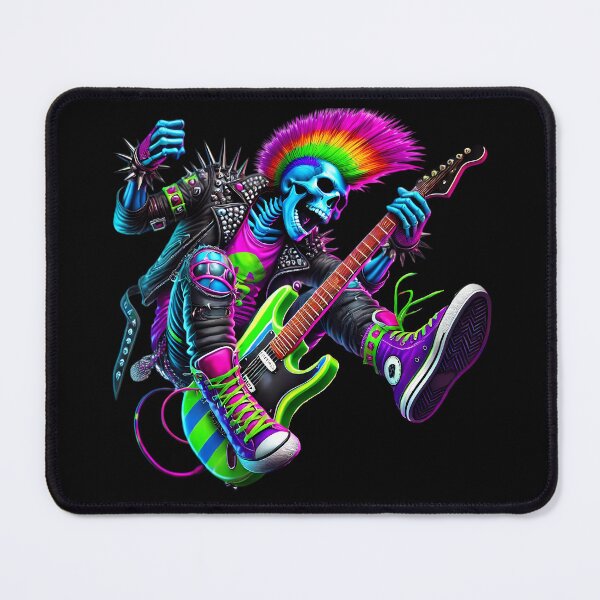 Item preview, Neon Skeleton Rocker. designed and sold by Linework Studio.