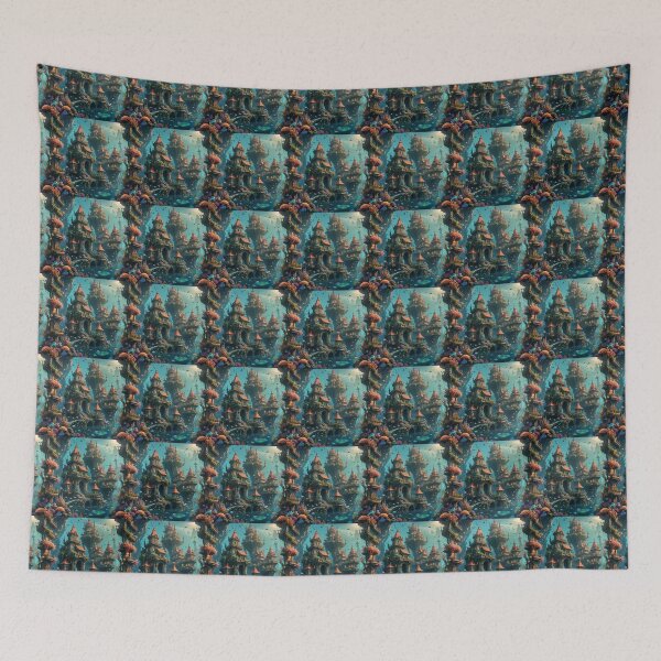 Item preview, Whimsical Underwater City designed and sold by egolis1227.
