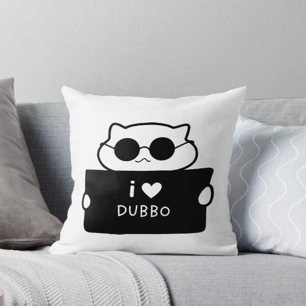 Aperçu de l'œuvre J'AIME DUBBO | Illustration de chat mignon | Police de style manuscrit créée et vendue par RM-Journey.