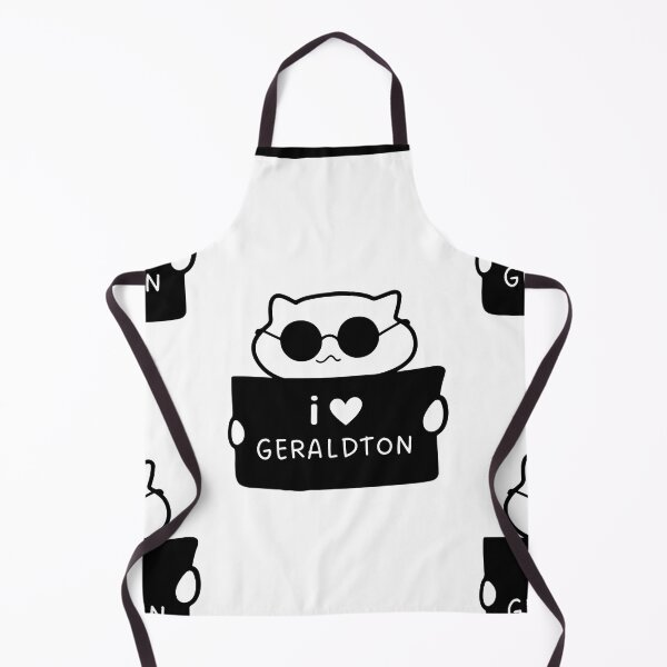 Item preview, I LOVE GERALDTON | Cute Cat Illustration | Handwritten-style Font designed and sold by RM-Journey.