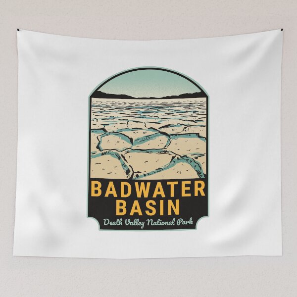 Item preview, Badwater Basin Death Valley National Park designed and sold by HalpinDesign.