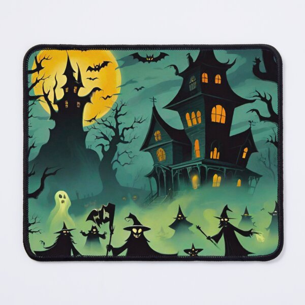 Item preview, Spooky House at Halloween designed and sold by GrizzlyCollective.