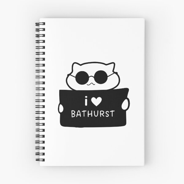 Artikelvorschau, ICH LIEBE BATHURST | Süße Katzenillustration | Handschriftliche Schriftart entworfen und verkauft von RM-Journey.