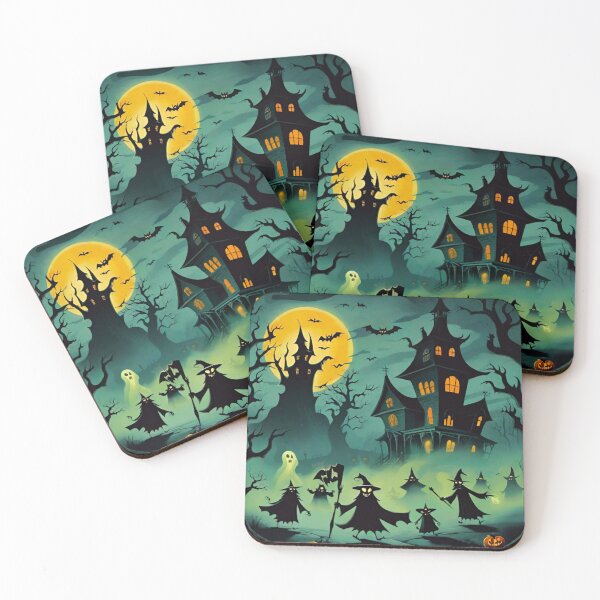 Item preview, Spooky House at Halloween designed and sold by GrizzlyCollective.