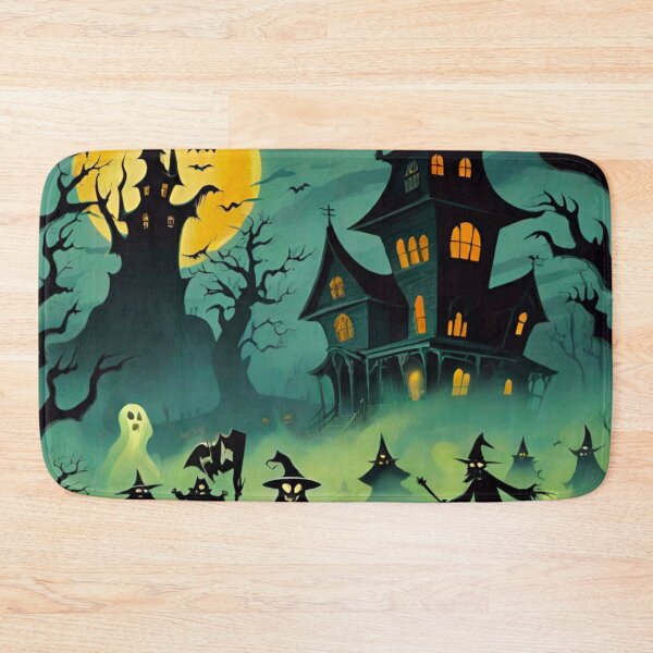 Item preview, Spooky House at Halloween designed and sold by GrizzlyCollective.