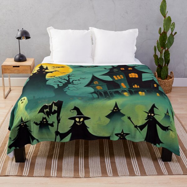 Item preview, Spooky House at Halloween designed and sold by GrizzlyCollective.