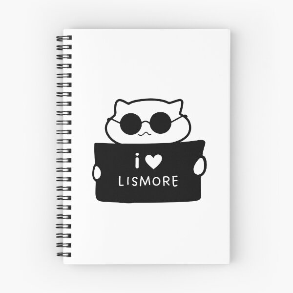 Item preview, I LOVE LISMORE | Cute Cat Illustration | Handwritten-style Font designed and sold by RM-Journey.