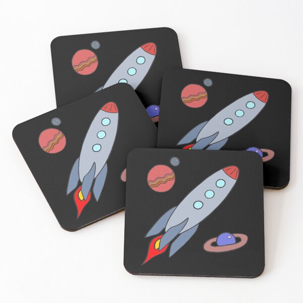 Item preview, Rocketship in Space designed and sold by Gr1mCrusad3r.