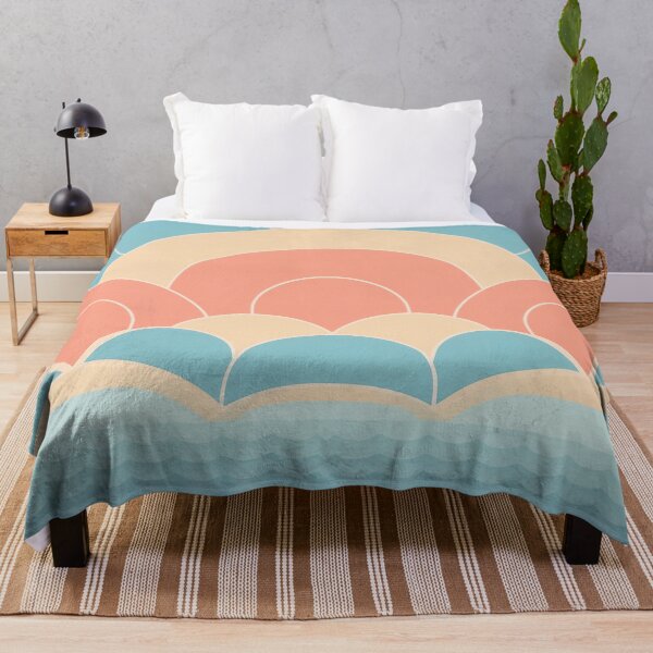 Item preview, A stylized seascape design with a sunset. designed and sold by HEMRO.