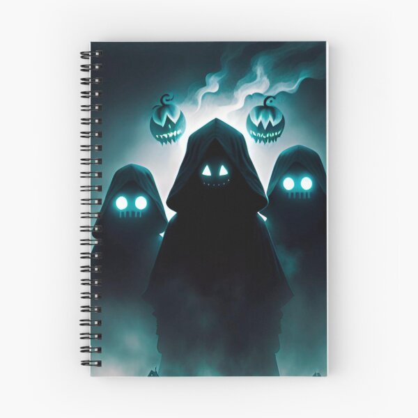 Item preview, 3 Ghostly Figures at Halloween designed and sold by GrizzlyCollective.