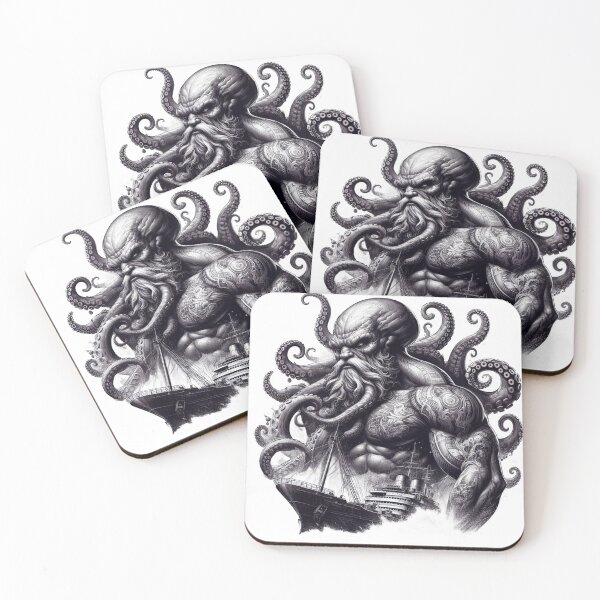 Item preview, hybrid octopus man designed and sold by MysteryAlien.