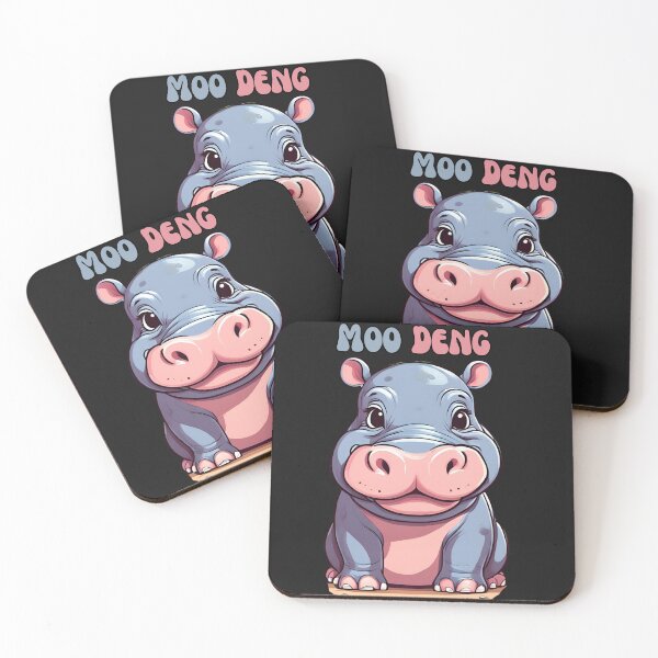 Item preview, Moo-Deng hippo for hippo lovers designed and sold by CrasyART.