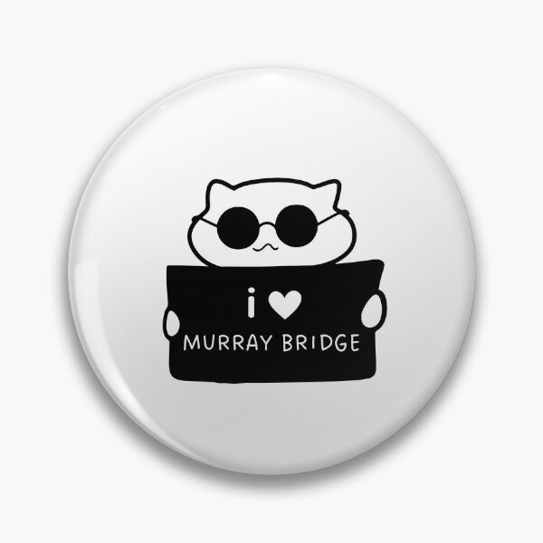Item preview, I LOVE MURRAY BRIDGE | Cute Cat Illustration | Handwritten-style Font designed and sold by RM-Journey.