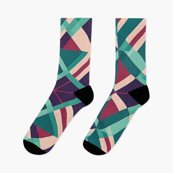 Item preview, An Art Deco-inspired Gingham pattern design with symmetrical, elegant checks and rich colors designed and sold by HEMRO.