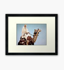 Lawrence of Arabia 1962 Peter o'Toole on a camel Framed Print