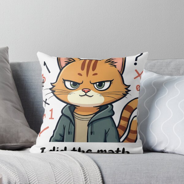 Item preview, Math Cat: The Numbers Don't Lie designed and sold by sadman73.