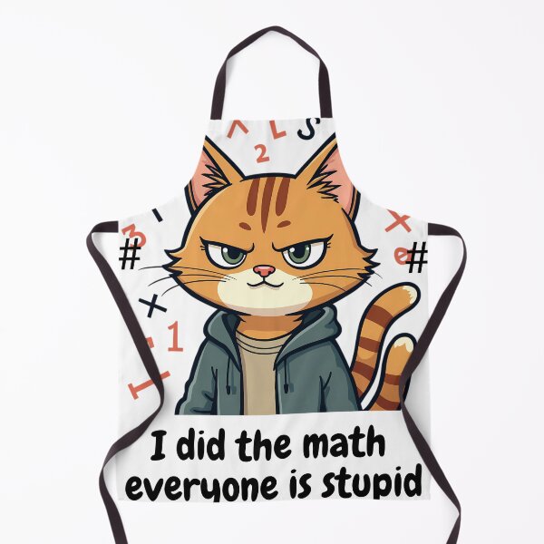 Item preview, Math Cat: The Numbers Don't Lie designed and sold by sadman73.