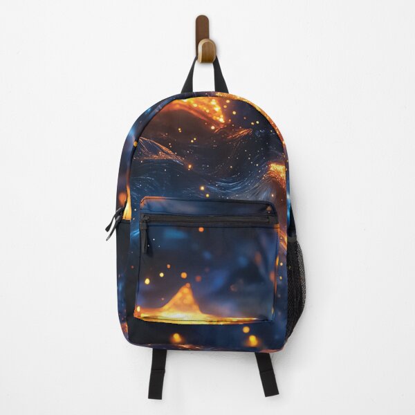 Item preview, A design of glowing stars floating on a shimmering, cosmic surface. designed and sold by HEMRO.