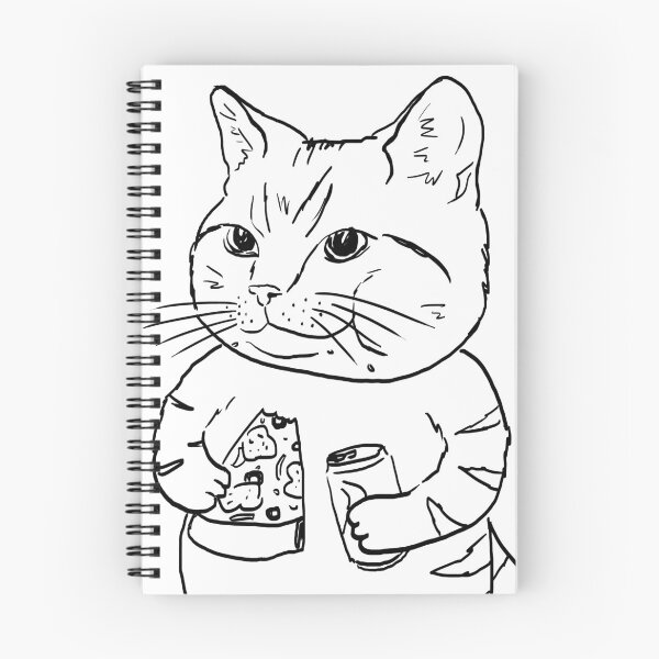 Item preview, Eating Pudding Meow designed and sold by junoly.