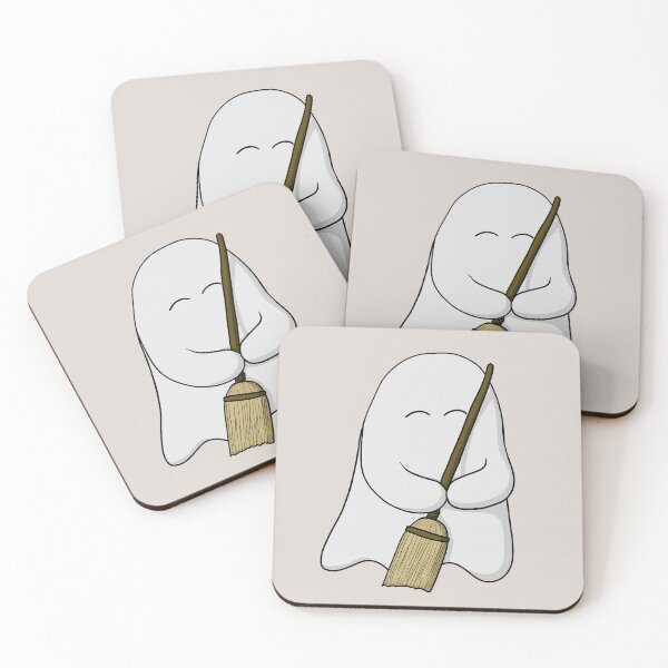 Item preview, Ghost with a Broom designed and sold by Zorrianna.