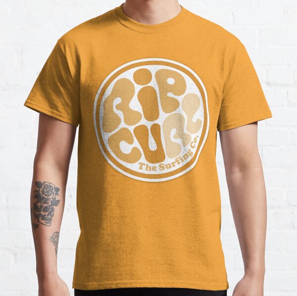 Item preview, Vintage orange surfing logo cool retro rip surf curl surfboards co. designed and sold by Kludoman.
