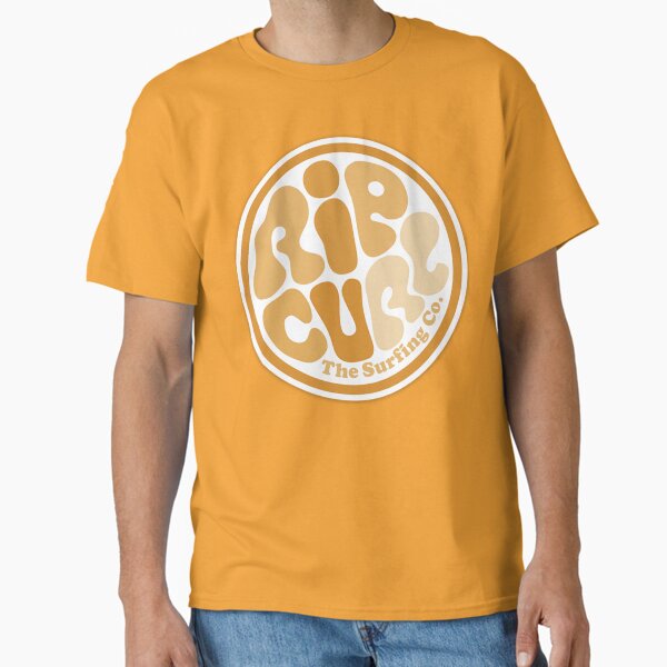 Aperçu de l'œuvre Logo de surf orange vintage cool rétro rip surf curl surfboards co. créée et vendue par Kludoman.
