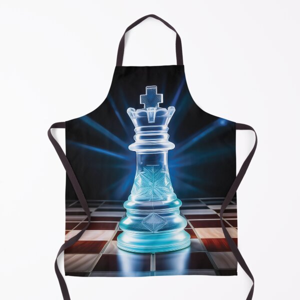 Item preview, A chess-themed design with pieces that are translucent and glow with inner light. designed and sold by HEMRO.